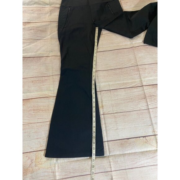 Athleta Women's Black Boot Cut Athleisure Casual Pants - Medium - Picture 4 of 13